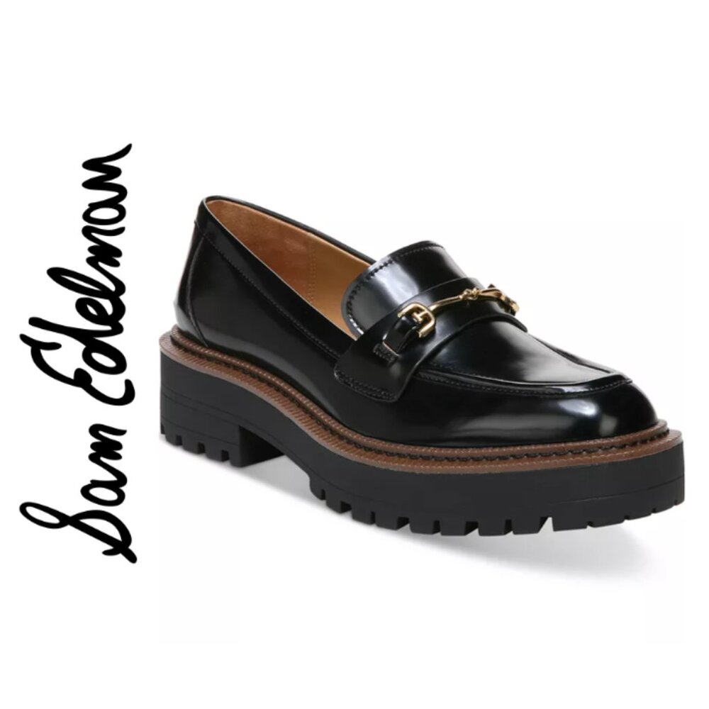 Women's Laurs Lug-Sole Tailored Loafer Flats